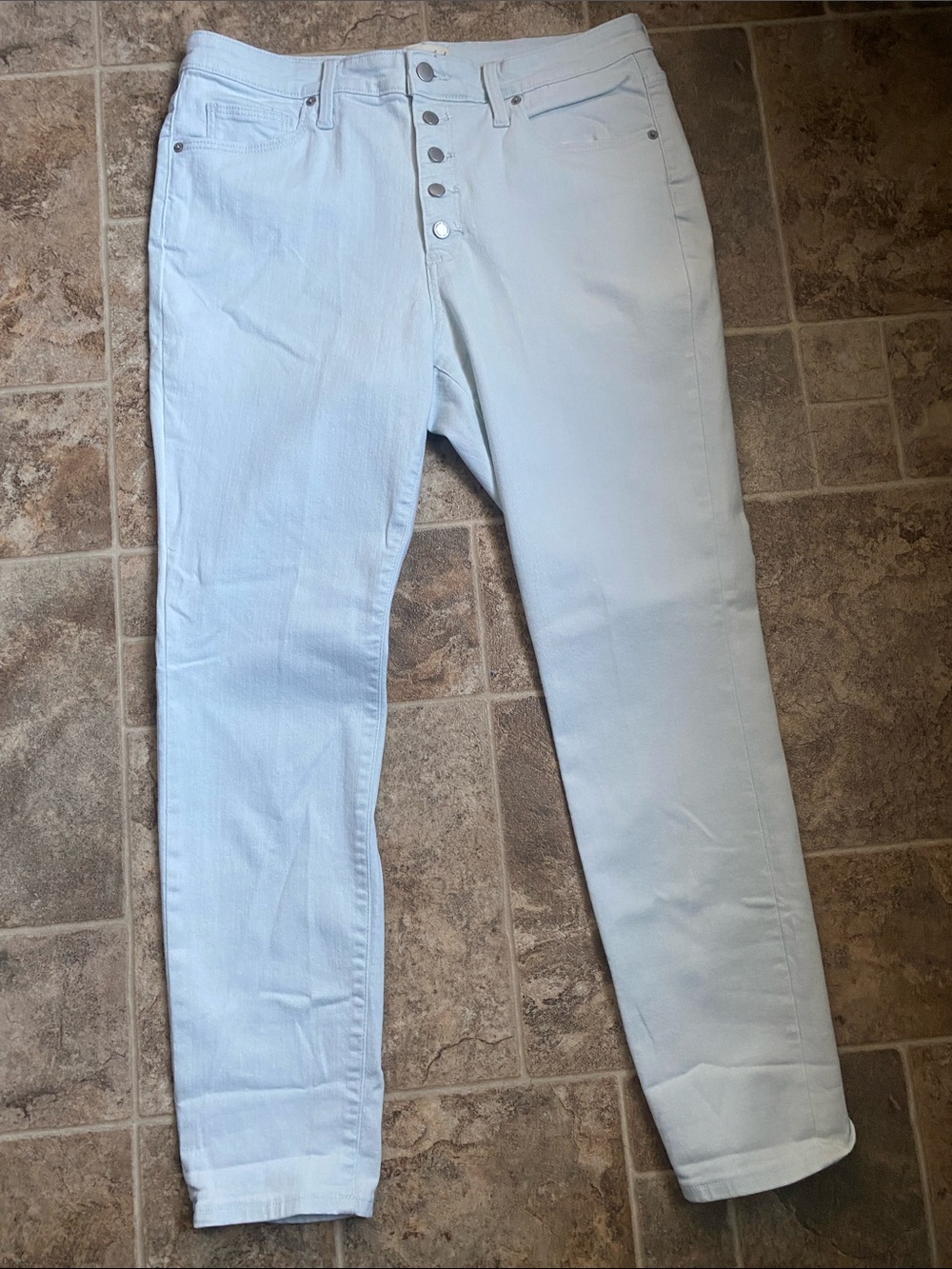Women’s Universal Thread High Rise Skinny Light Blue Jeans Size 14